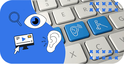 Imagem representando acessibilidade na web